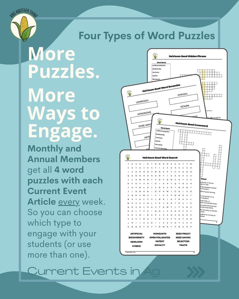 Load image into Gallery viewer, And Another Thing CURRENT EVENTS, Heirloom Seeds (ANNUAL)