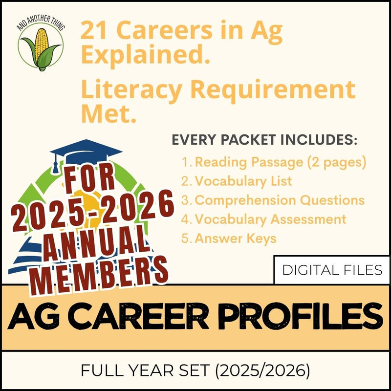 Load image into Gallery viewer, And Another Thing CAREER PROFILES, Full Year Set (25/26 Annual Members)