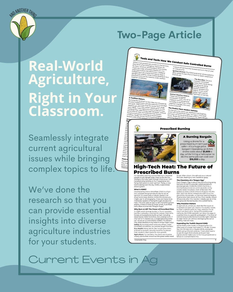 Load image into Gallery viewer, And Another Thing CURRENT EVENTS, Prescribed Burning (FREE)