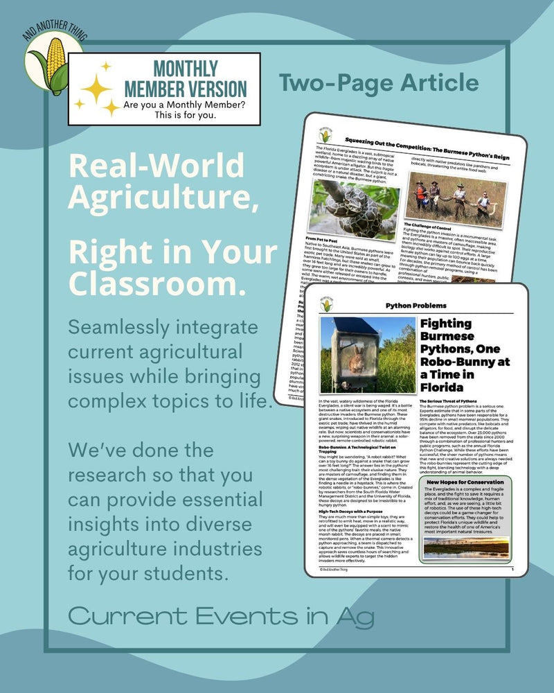 Load image into Gallery viewer, And Another Thing CURRENT EVENTS, Burmese Pythons (MONTHLY)