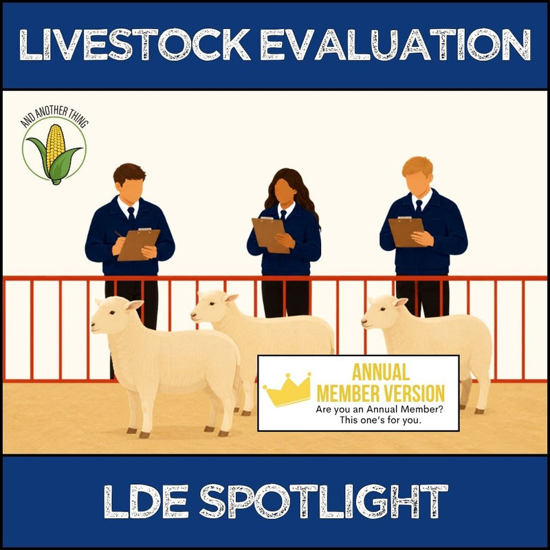 Load image into Gallery viewer, And Another Thing CDE SPOTLIGHT, Livestock Evaluation (ANNUAL)