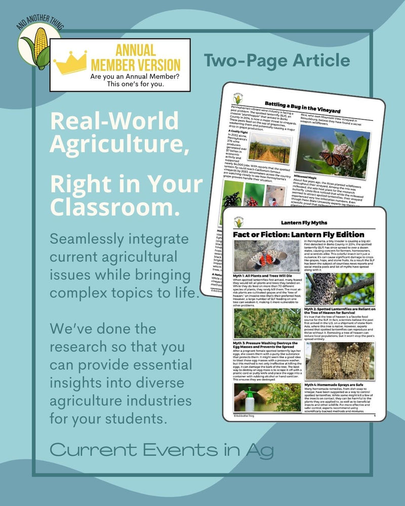 Load image into Gallery viewer, And Another Thing CURRENT EVENTS, Spotted Lanternfly (ANNUAL)