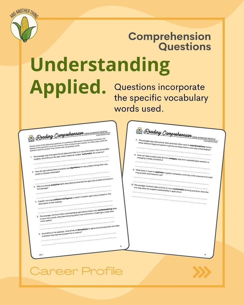 Load image into Gallery viewer, And Another Thing CAREER PROFILE, Data Scientist (MONTHLY)