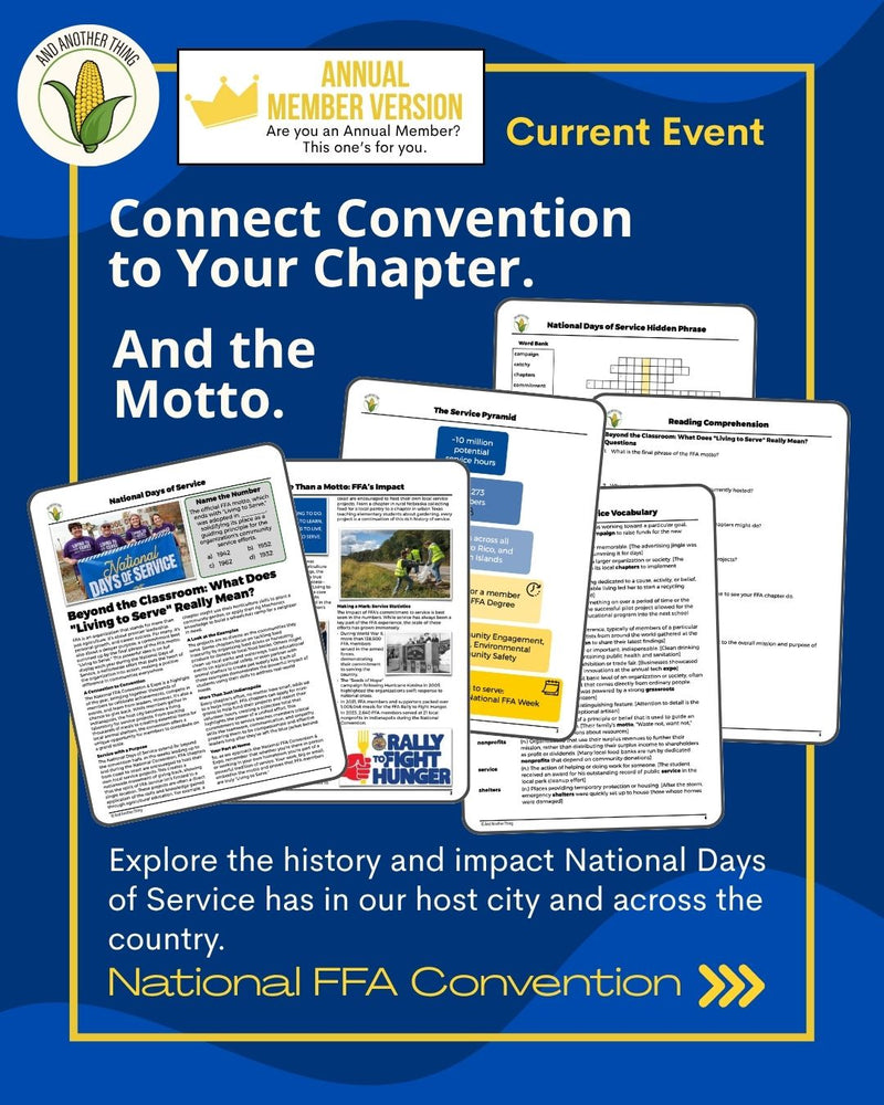 Load image into Gallery viewer, And Another Thing SPECIAL EDITION, Convention Week Classroom Pack (ANNUAL)