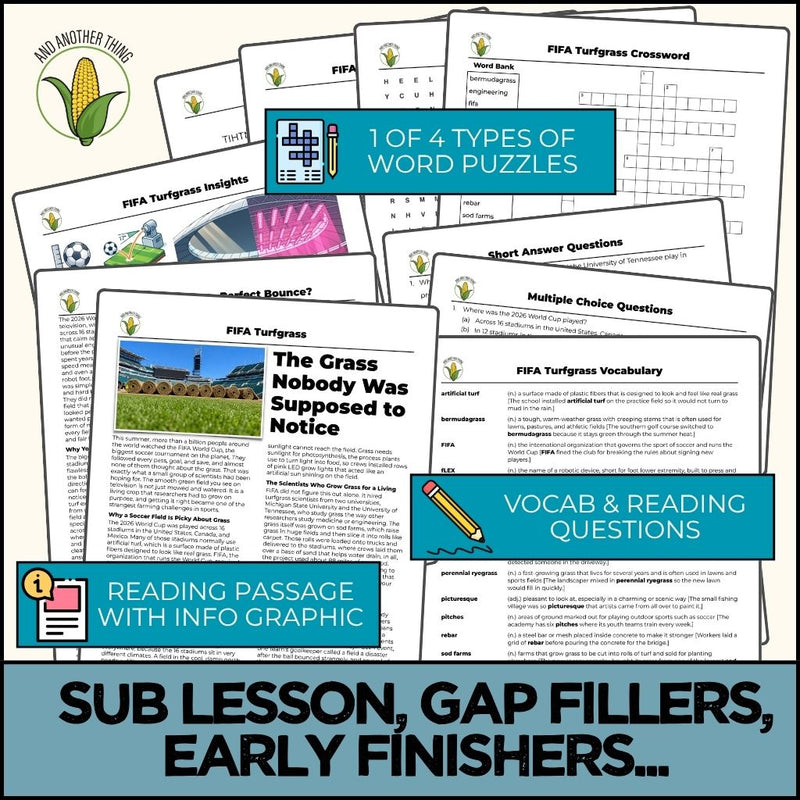 Load image into Gallery viewer, And Another Thing CURRENT EVENTS, FIFA Turfgrass (WEEKLY)