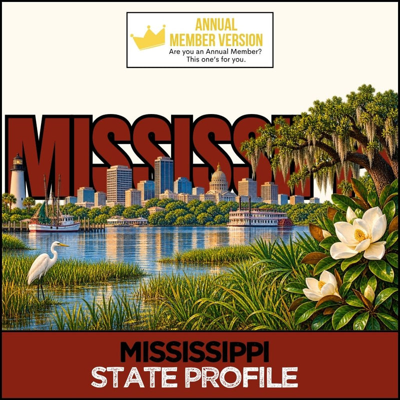 Load image into Gallery viewer, And Another Thing STATE PROFILE, Gulf Coast + Caribbean (ANNUAL)