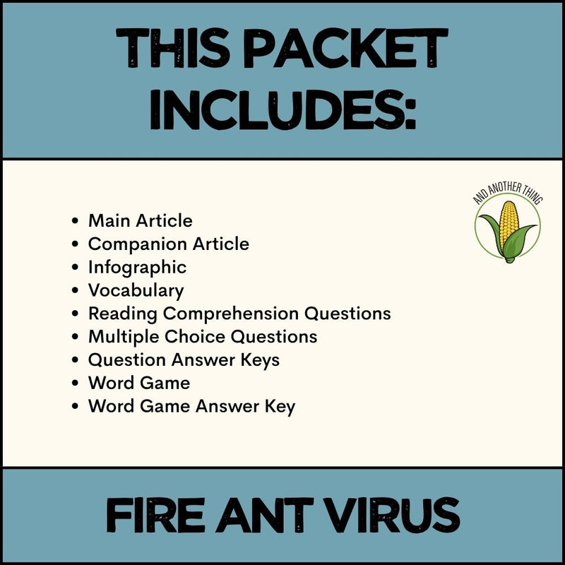 Load image into Gallery viewer, And Another Thing CURRENT EVENTS, Fire Ant Virus (WEEKLY)
