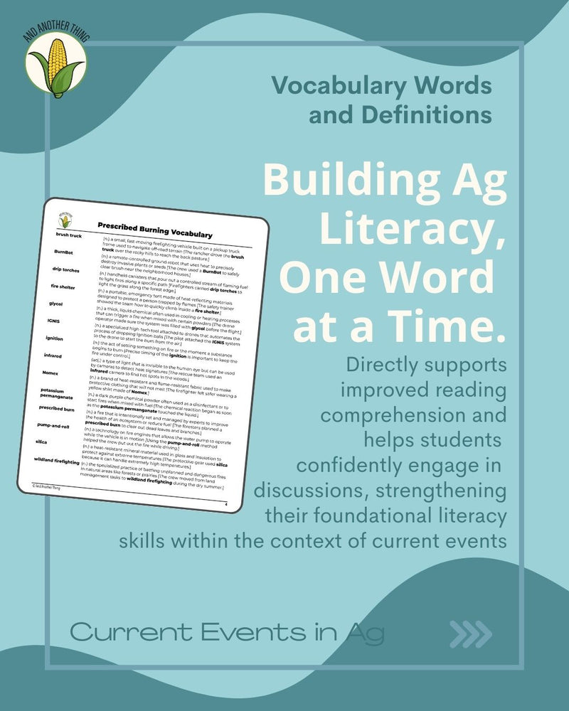 Load image into Gallery viewer, And Another Thing CURRENT EVENTS, Prescribed Burning (MONTHLY)