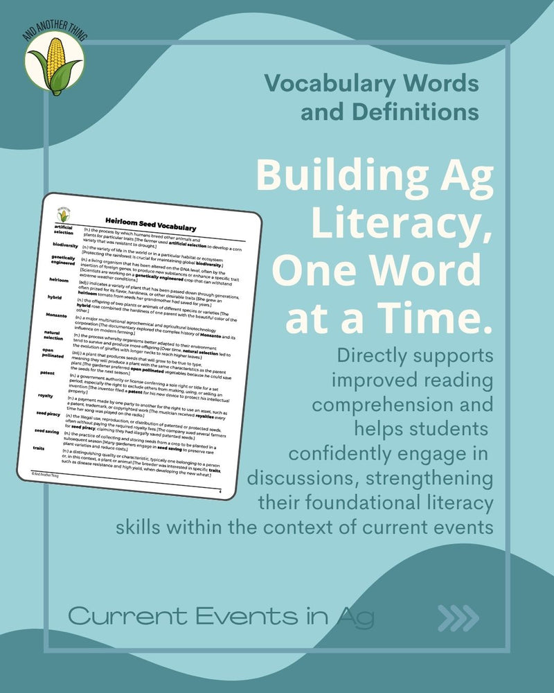 Load image into Gallery viewer, And Another Thing CURRENT EVENTS, Heirloom Seeds (ANNUAL)