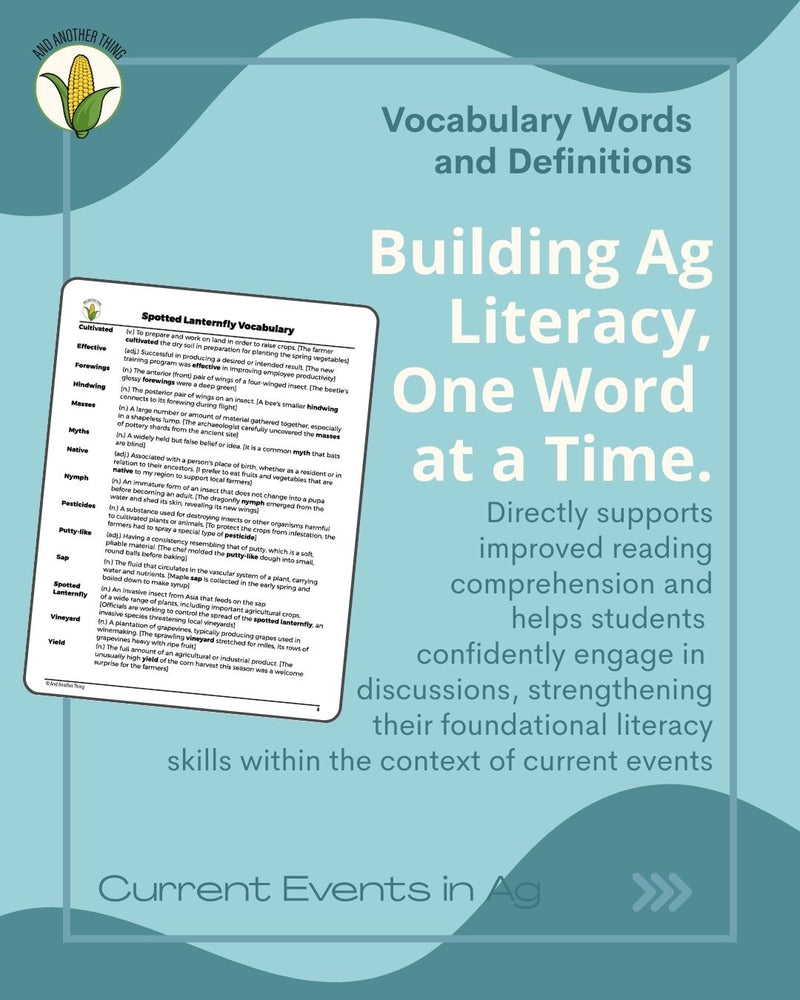 Load image into Gallery viewer, And Another Thing CURRENT EVENTS, Spotted Lanternfly (ANNUAL)