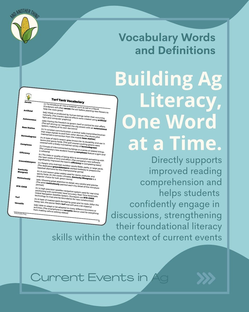 Load image into Gallery viewer, And Another Thing CURRENT EVENTS, Turf Tank (ANNUAL)