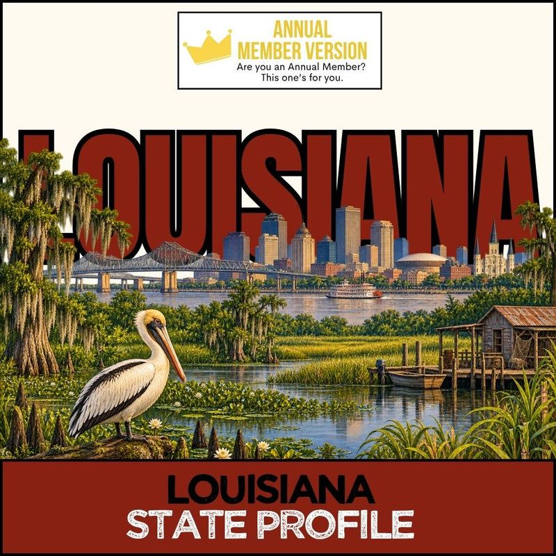 Load image into Gallery viewer, And Another Thing STATE PROFILE, Gulf Coast + Caribbean (ANNUAL)