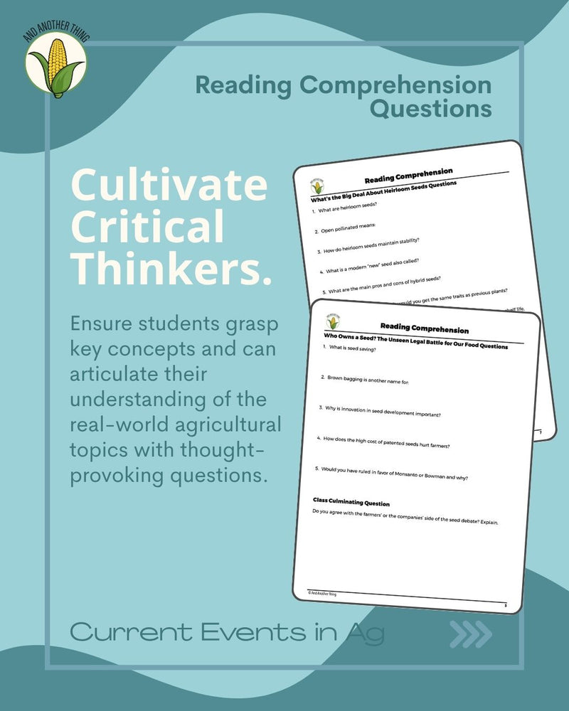 Load image into Gallery viewer, And Another Thing CURRENT EVENTS, Heirloom Seeds (ANNUAL)