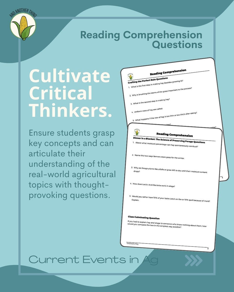 Load image into Gallery viewer, And Another Thing CURRENT EVENTS, Winter Silage (ANNUAL)