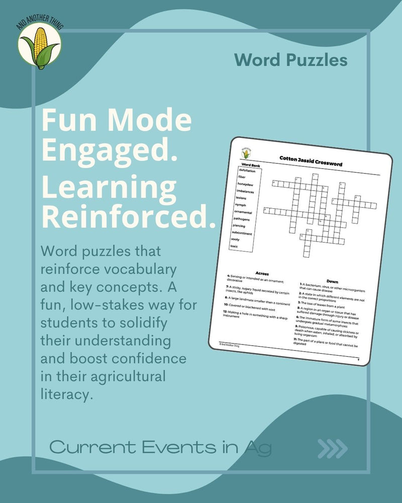 Load image into Gallery viewer, And Another Thing CURRENT EVENTS, Cotton Jassid (ANNUAL)