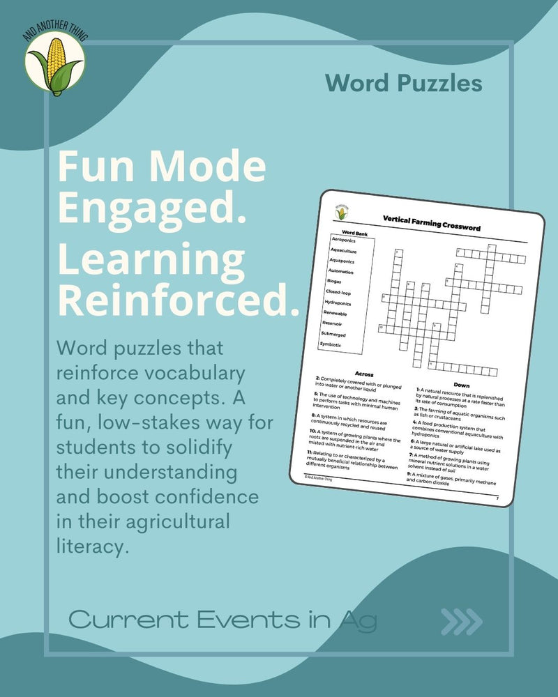 Load image into Gallery viewer, And Another Thing CURRENT EVENTS, Vertical Farming (ANNUAL)