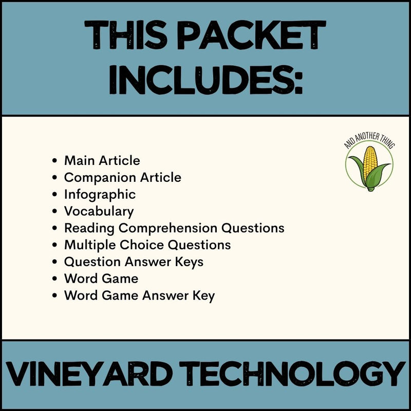 Load image into Gallery viewer, And Another Thing CURRENT EVENTS, Vineyard Technology (WEEKLY)