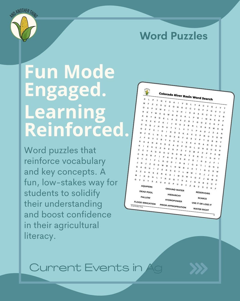 Load image into Gallery viewer, And Another Thing CURRENT EVENTS, Colorado River Basin (WEEKLY)