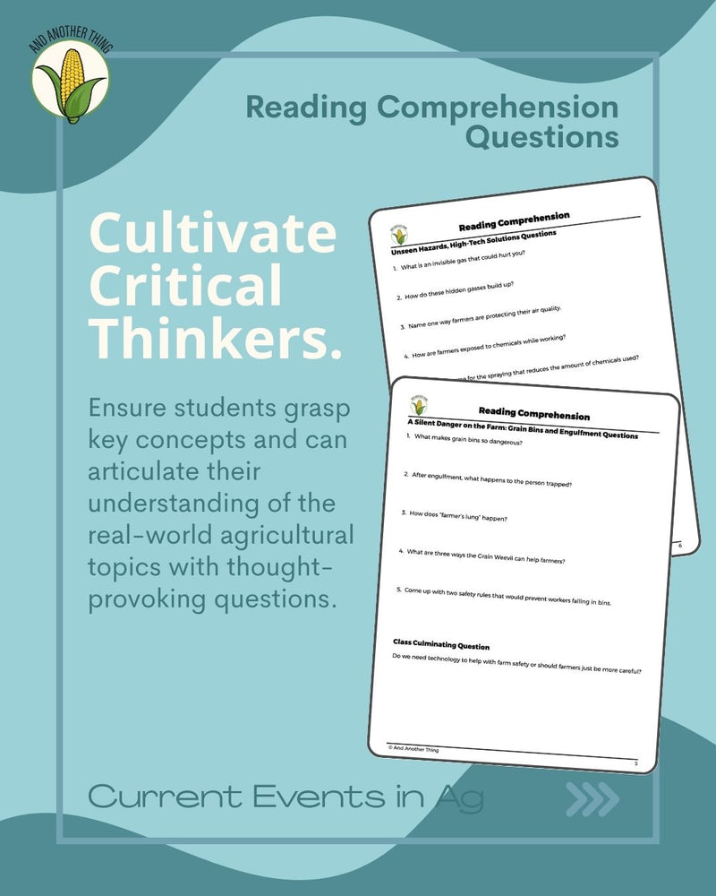 Load image into Gallery viewer, And Another Thing CURRENT EVENTS, Farm Safety Tech (ANNUAL)