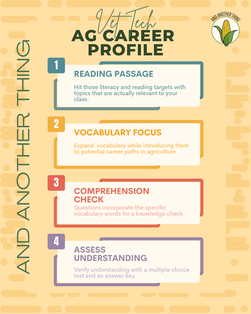 Load image into Gallery viewer, And Another Thing CAREER PROFILE, Vet Tech (FREE)