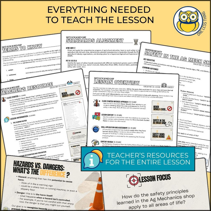 Load image into Gallery viewer, CCMEC02.4 SAFETY IN THE AG SHOP, Ag Mechanics Curriculum