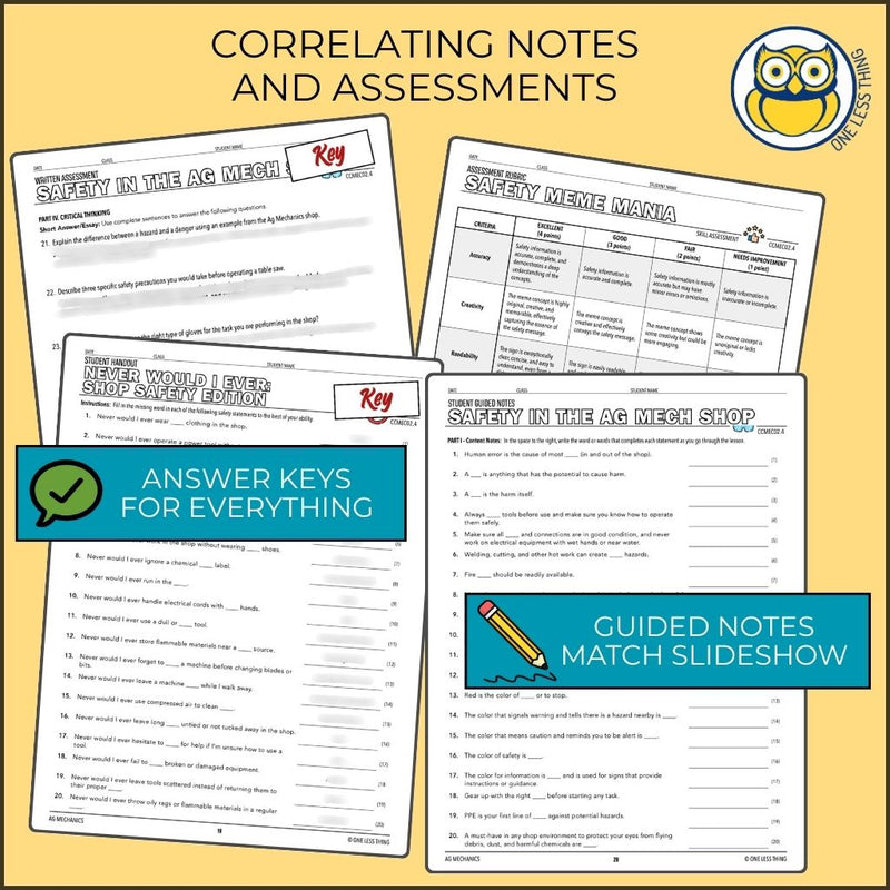 Load image into Gallery viewer, CCMEC02.4 SAFETY IN THE AG SHOP, Ag Mechanics Curriculum
