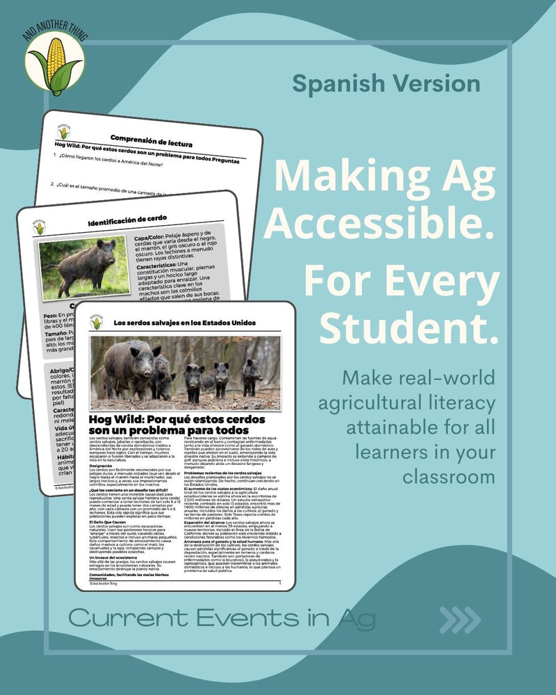 Load image into Gallery viewer, And Another Thing CURRENT EVENTS, Feral Hogs (ANNUAL)