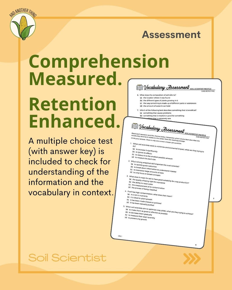 Load image into Gallery viewer, And Another Thing CAREER PROFILE, Soil Scientist (ANNUAL)