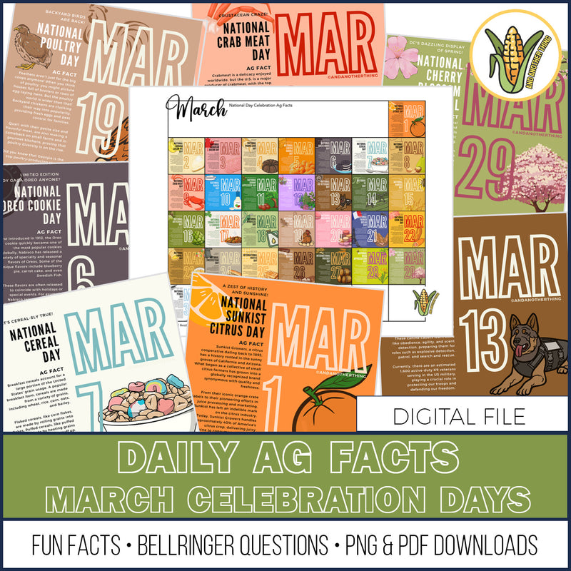 Load image into Gallery viewer, And Another Thing AG FACTS, MARCH Celebration Days (ANNUAL)