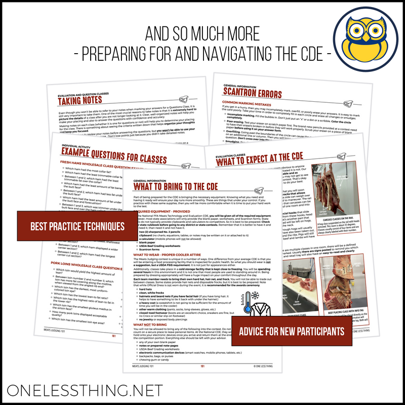 Load image into Gallery viewer, Meats Judging 101 CDE Handbook, SPIRAL-BOUND BOOK