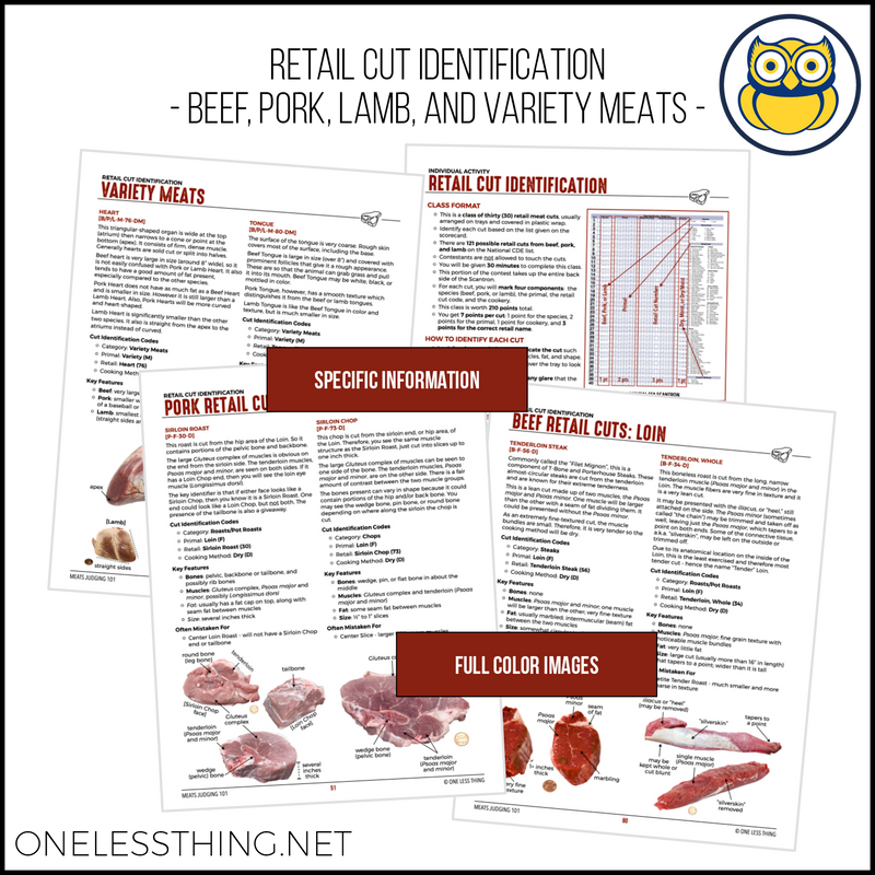 Load image into Gallery viewer, Meats Judging 101 CDE Handbook, SPIRAL-BOUND BOOK