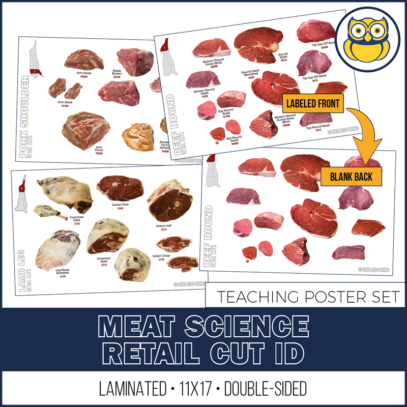 Load image into Gallery viewer, Meats Judging RETAIL ID, 16 Poster Set