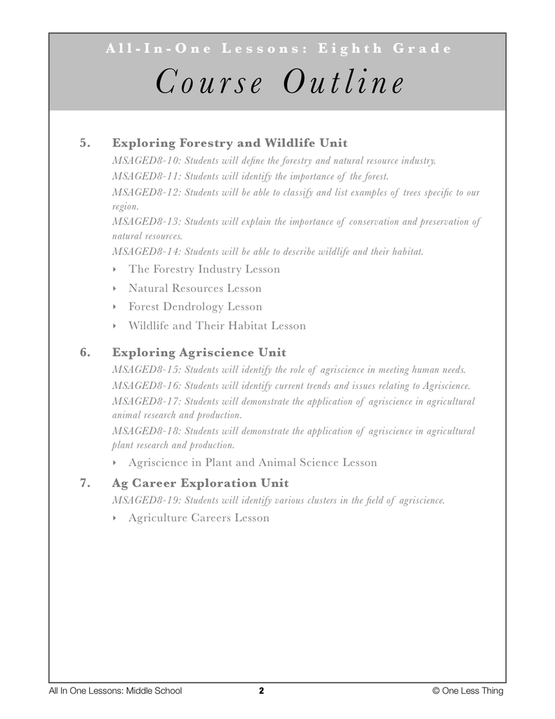 Load image into Gallery viewer, *Middle School 8th Grade, All-In-One Lesson Plans (download only)