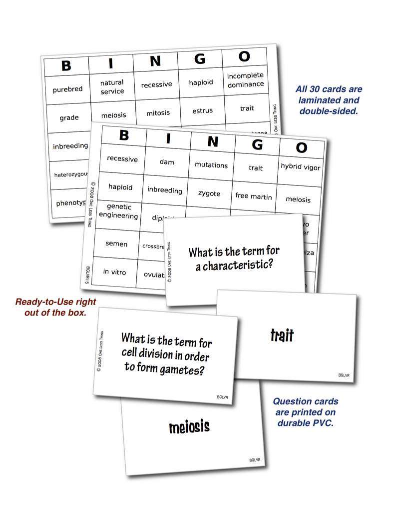 Load image into Gallery viewer, Livestock Reproduction, Bingo Download Only