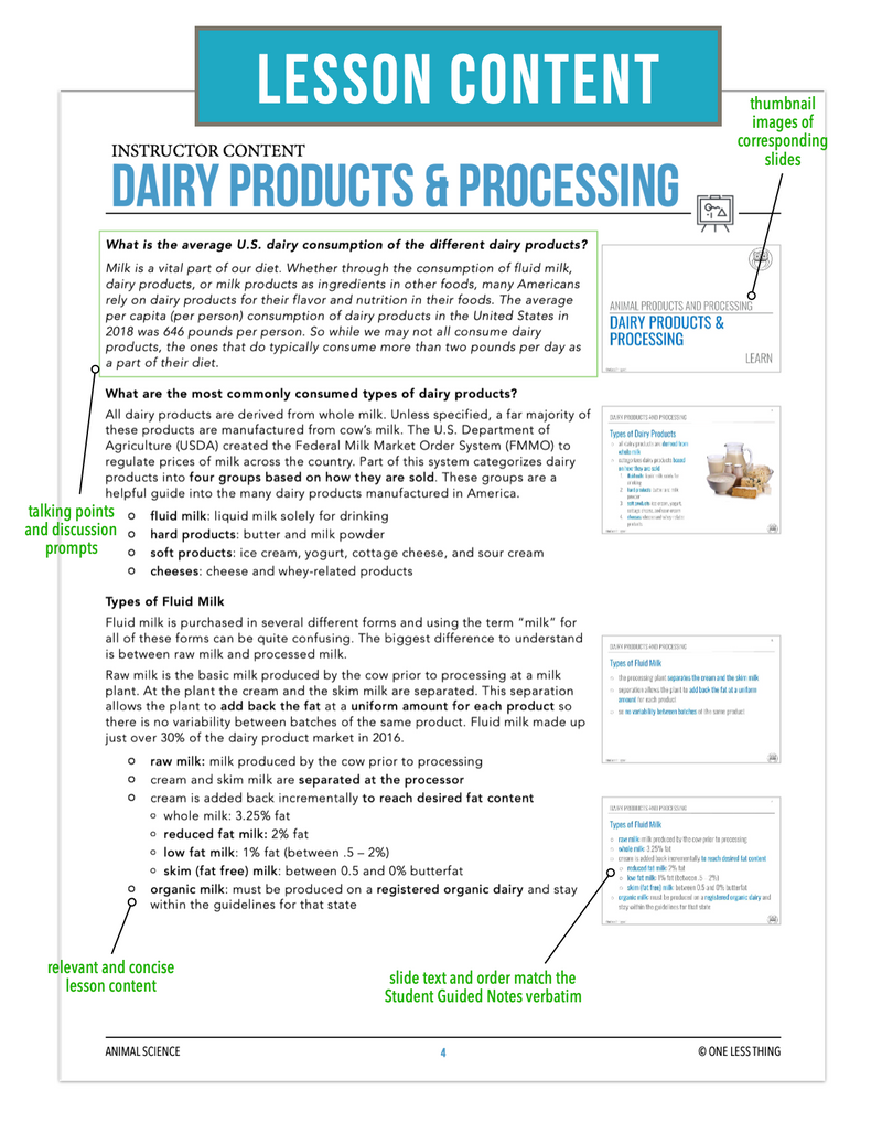 Load image into Gallery viewer, CCANS04.2 Dairy Product and Processing, Animal Science Complete Curriculum