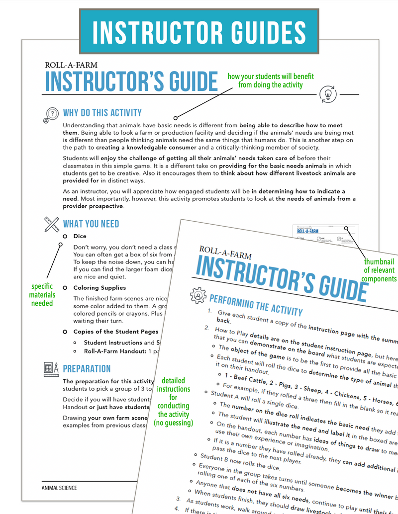 Load image into Gallery viewer, CCANS05.3 Needs of Animals, Animal Science Complete Curriculum