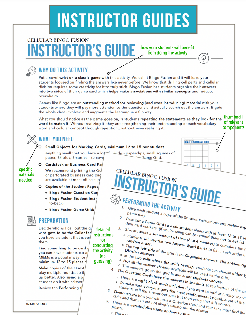 Load image into Gallery viewer, CCANS07.1 Animal Cells and Functions, Animal Science Complete Curriculum