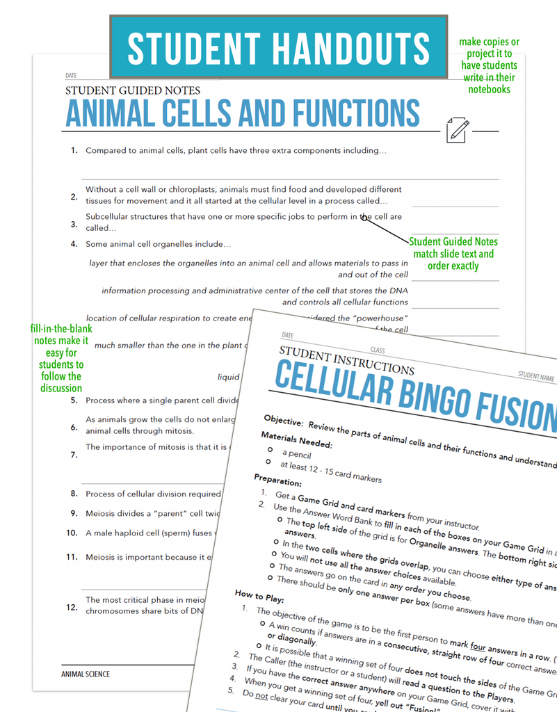 CCANS07.1 Animal Cells and Functions, Animal Science Complete Curriculum