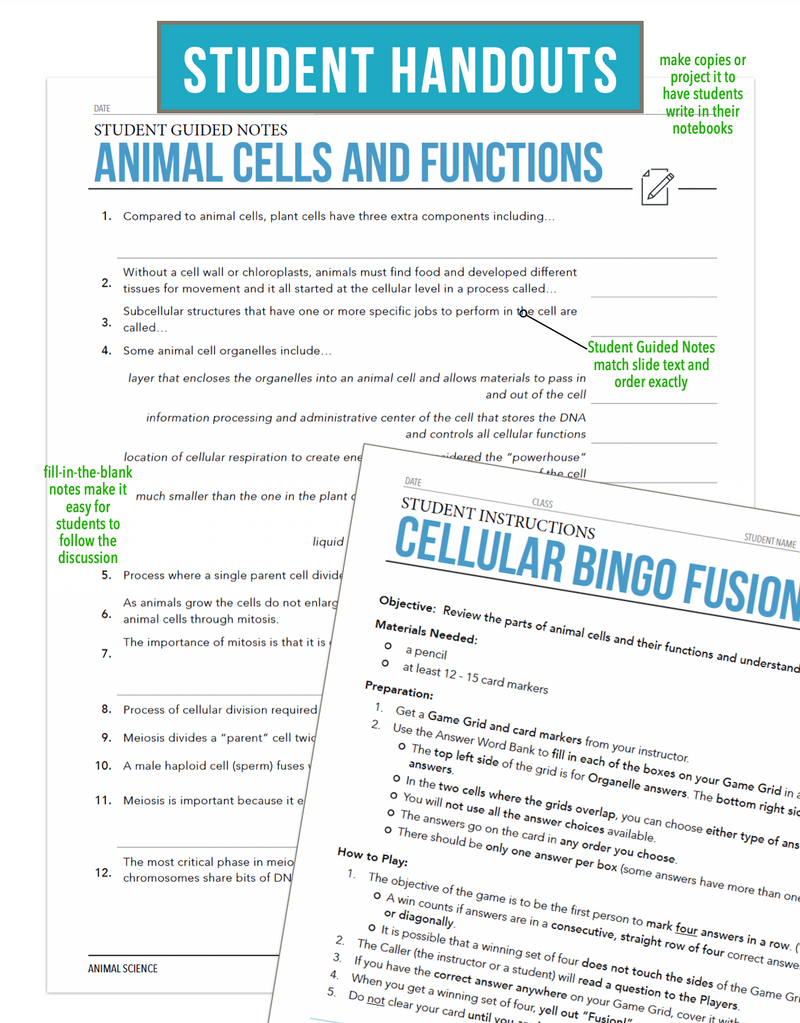 Load image into Gallery viewer, CCANS07.1 Animal Cells and Functions, Animal Science Complete Curriculum