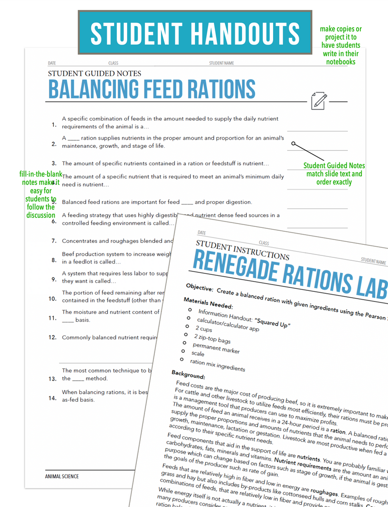 Load image into Gallery viewer, CCANS08.4 Balancing Feed Rations, Animal Science Complete Curriculum