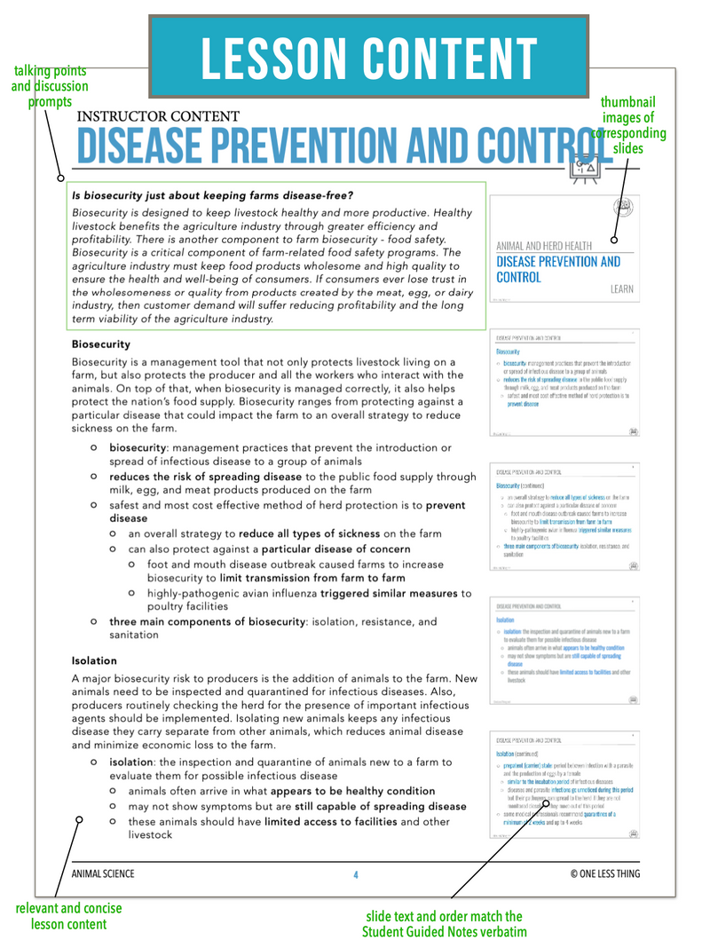 Load image into Gallery viewer, CCANS09.3 Disease Prevention and Control, Animal Science Complete Curriculum