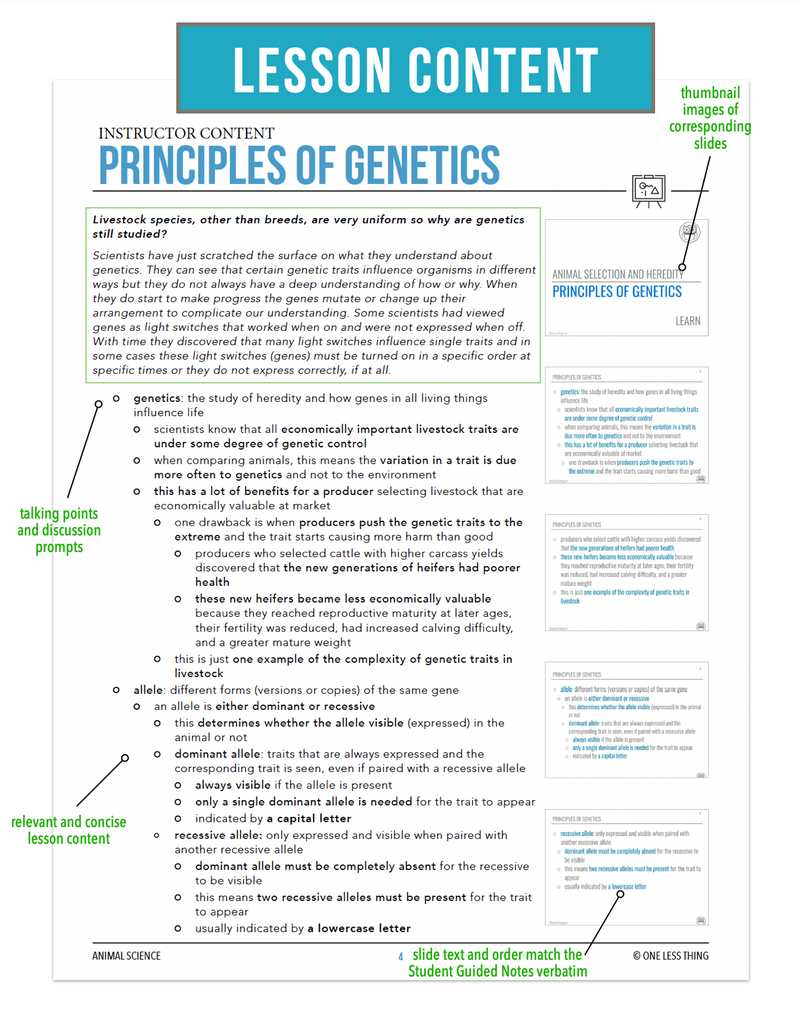 Load image into Gallery viewer, CCANS10.1 Principles of Genetics, Animal Science Complete Curriculum