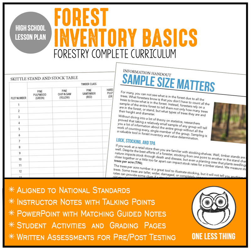 Load image into Gallery viewer, CCFOR10.1 Forest Inventory Basics, Forestry Complete Curriculum