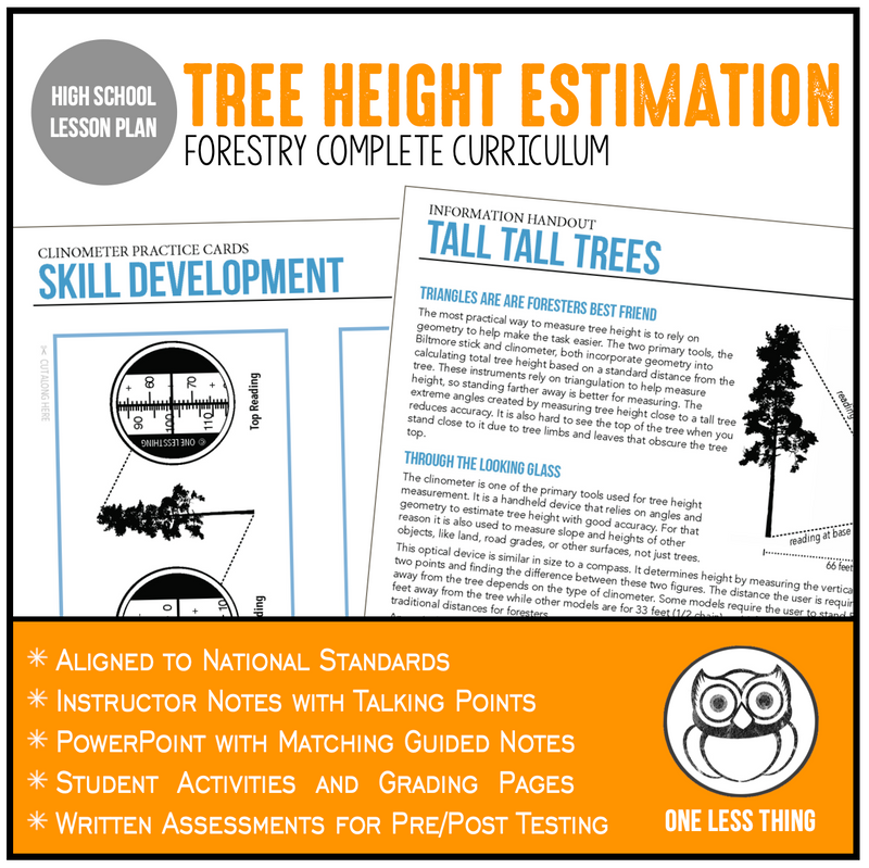 Load image into Gallery viewer, CCFOR10.3 Tree Height Estimation, Forestry Complete Curriculum