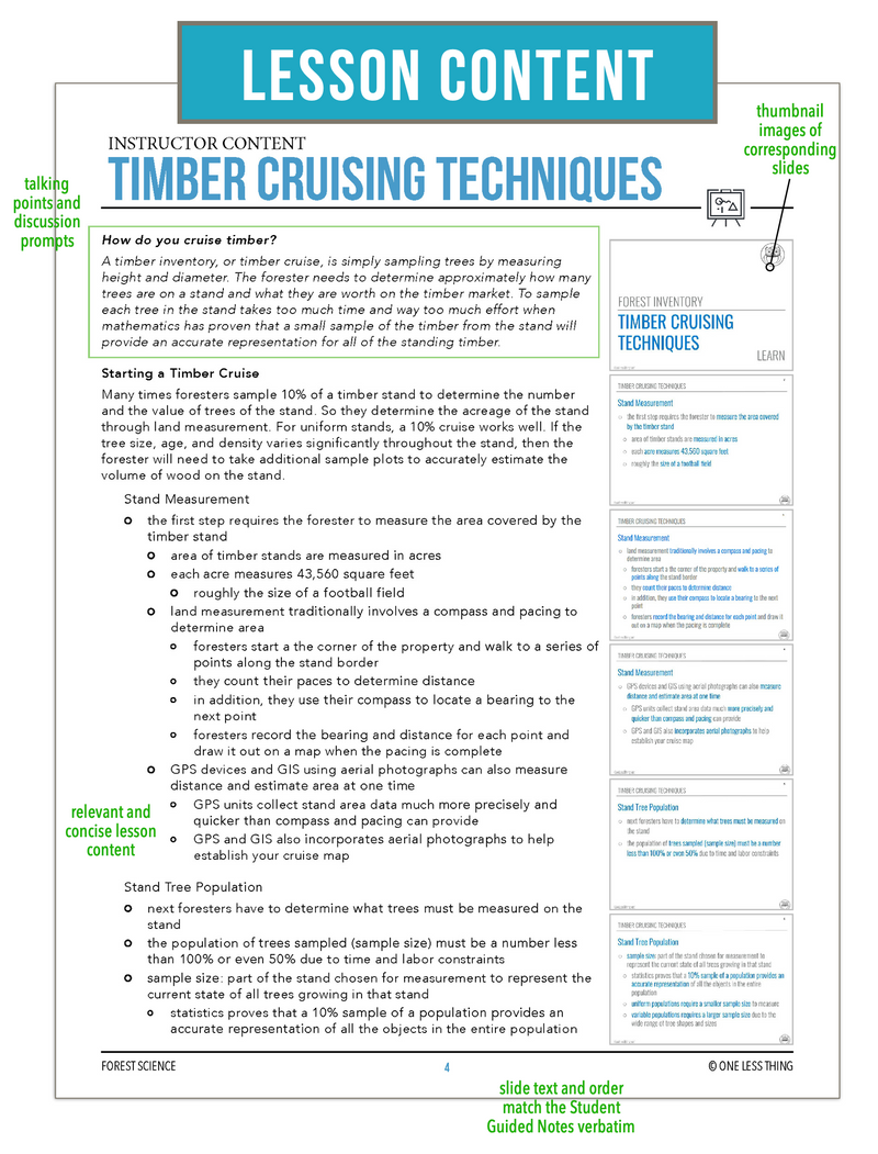 Load image into Gallery viewer, CCFOR10.4 Timber Cruising Techniques, Forestry Complete Curriculum