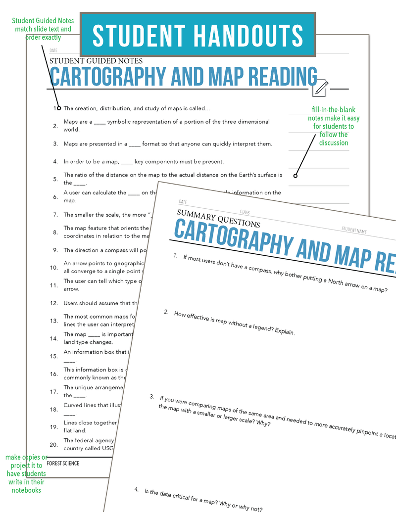Load image into Gallery viewer, CCFOR11.3 Cartography and Map Reading, Forestry Complete Curriculum
