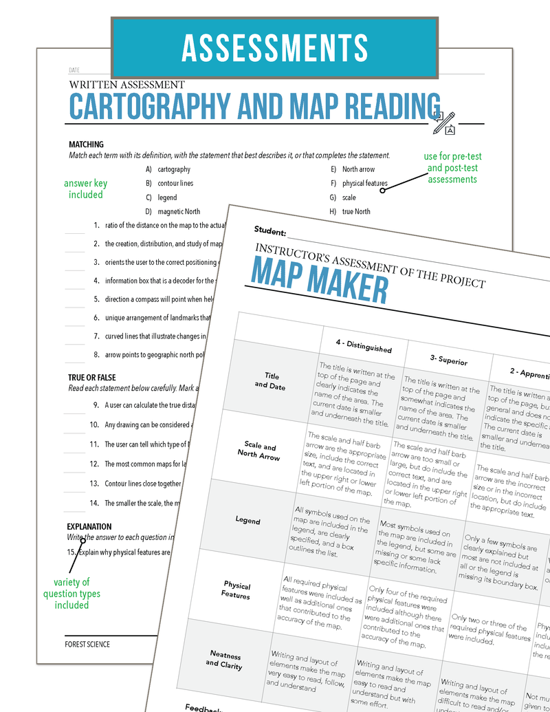 Load image into Gallery viewer, CCFOR11.3 Cartography and Map Reading, Forestry Complete Curriculum