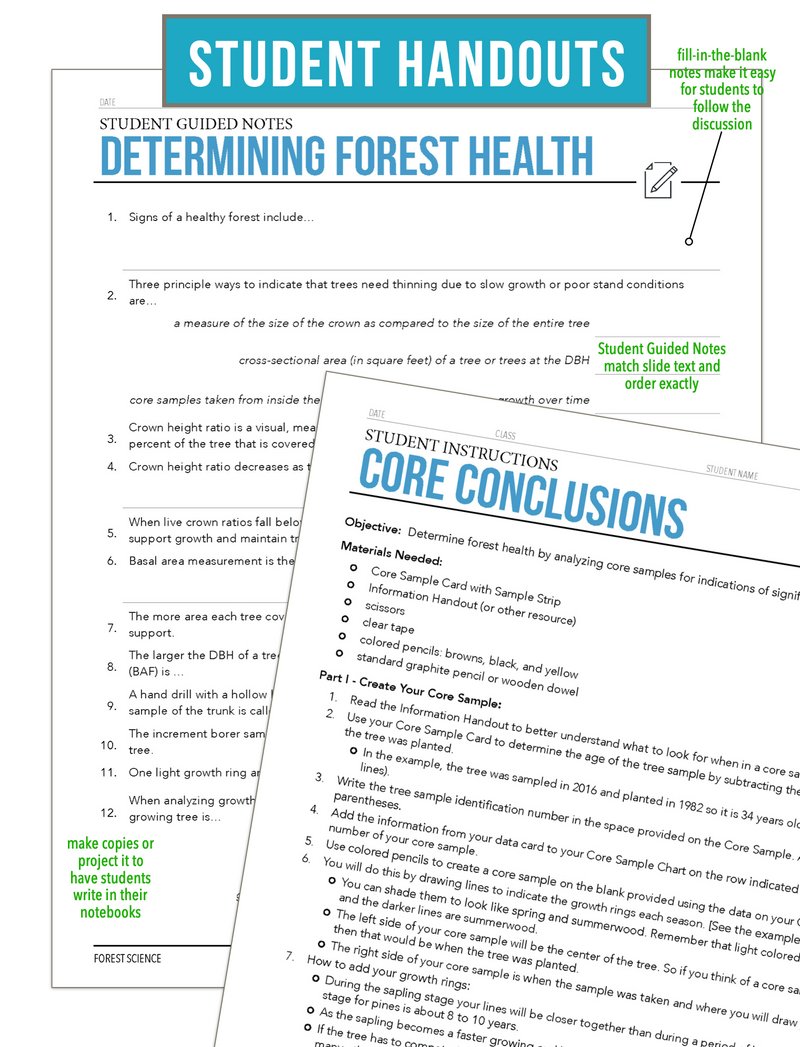 Load image into Gallery viewer, CCFOR12.1 Determining Forest Health, Forestry Complete Curriculum