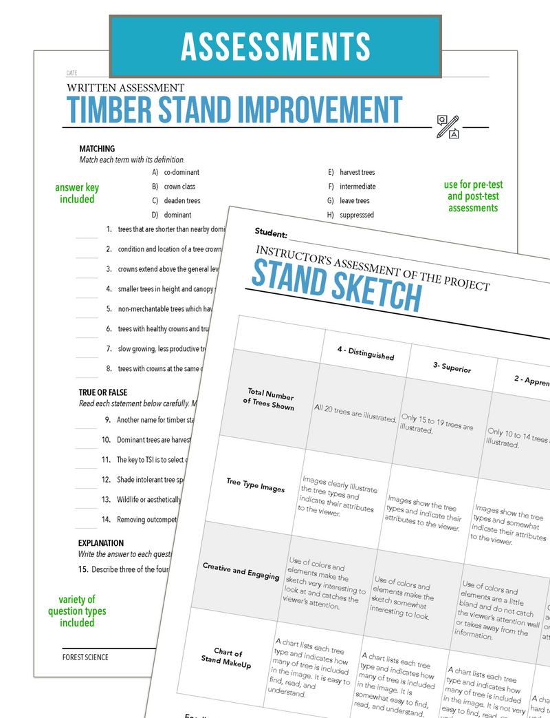Load image into Gallery viewer, CCFOR12.3 Timber Stand Improvement, Forestry Complete Curriculum