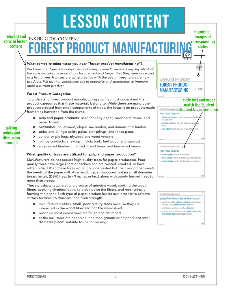 Load image into Gallery viewer, CCFOR02.2 Forest Product Manufacturing, Forestry Complete Curriculum
